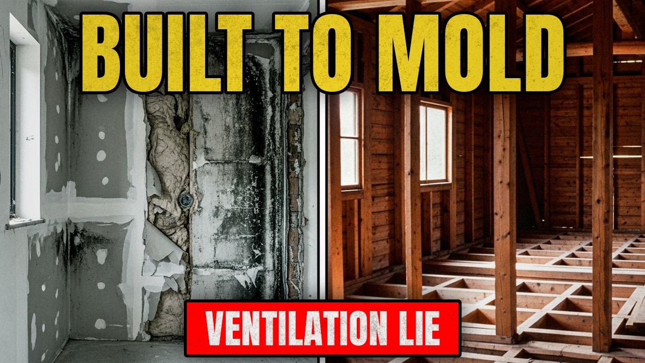 Why New Homes Grow Mold and 50-Year-Old Homes Don't (The Ventilation Scam)