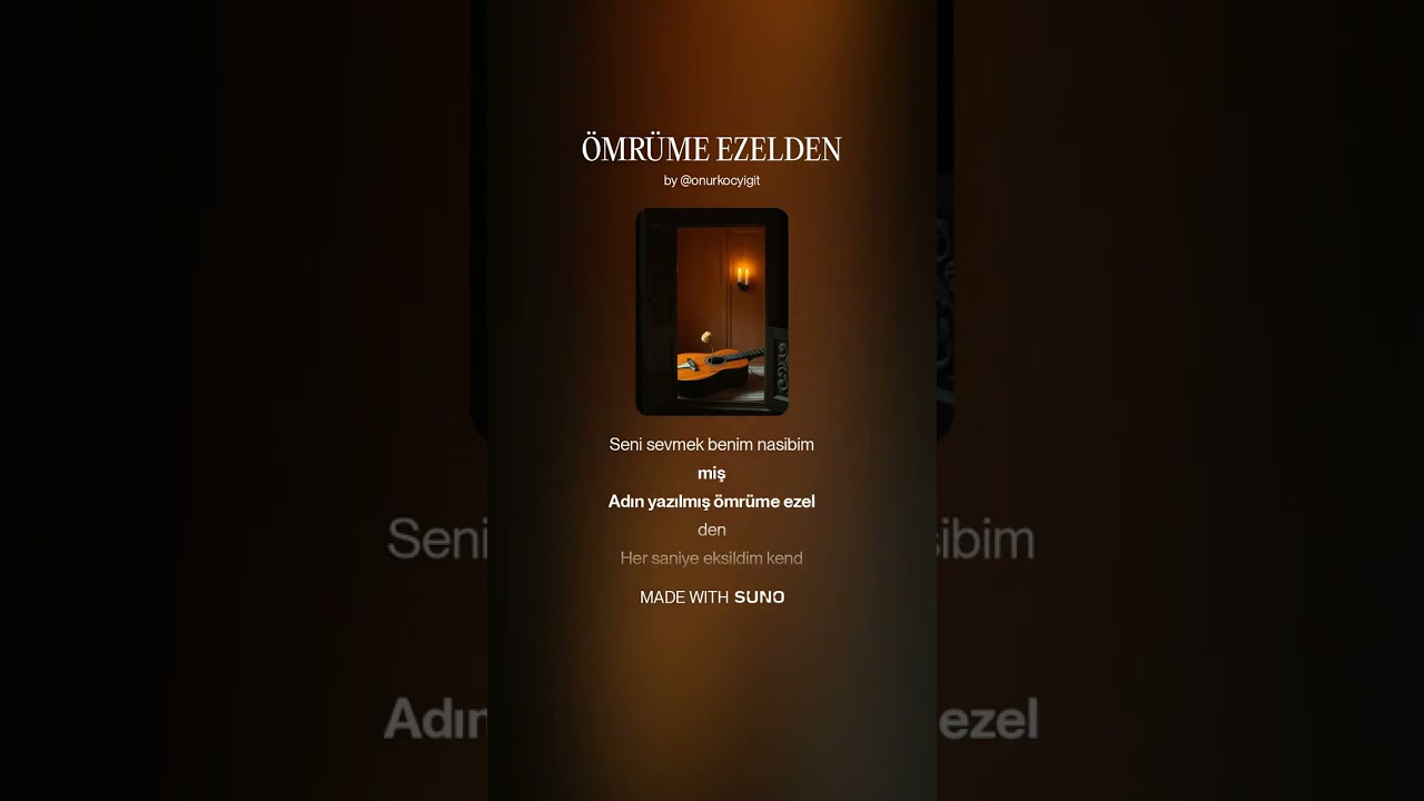 ÖMRÜME EZELDEN