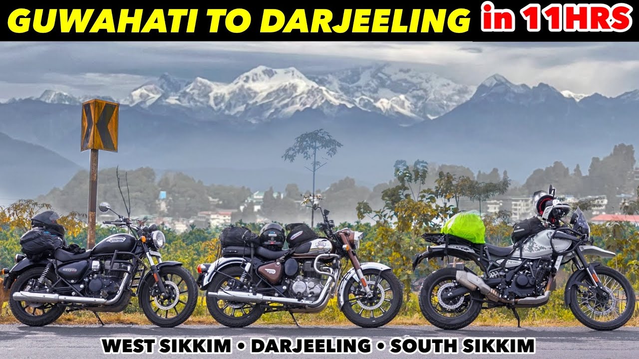 FIRST LONG RIDE OF THE YEAR STARTED | THREE ROYAL ENFIELD MOTORCYCLES TO THE MOUNTAINS