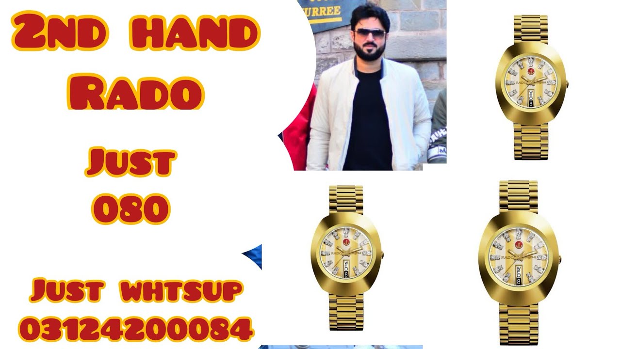 2nd hand Rado second hand Rado 22 diamond wali