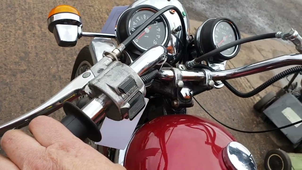1973 Triumph T140 Bonneville 750cc at Andy Tiernans #08774TRI