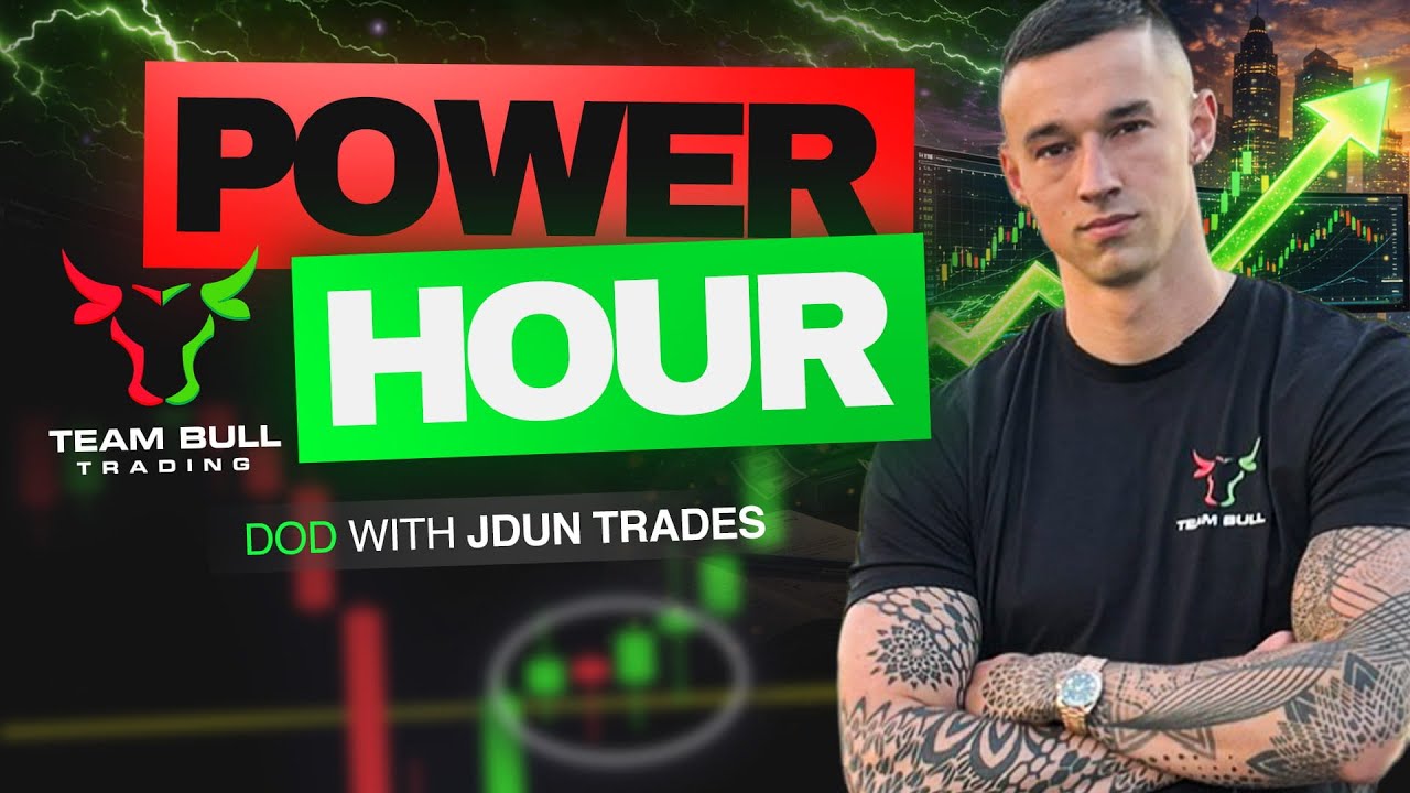Live Day Trading Power Hour With Jdun | Futures & Options | DOD System