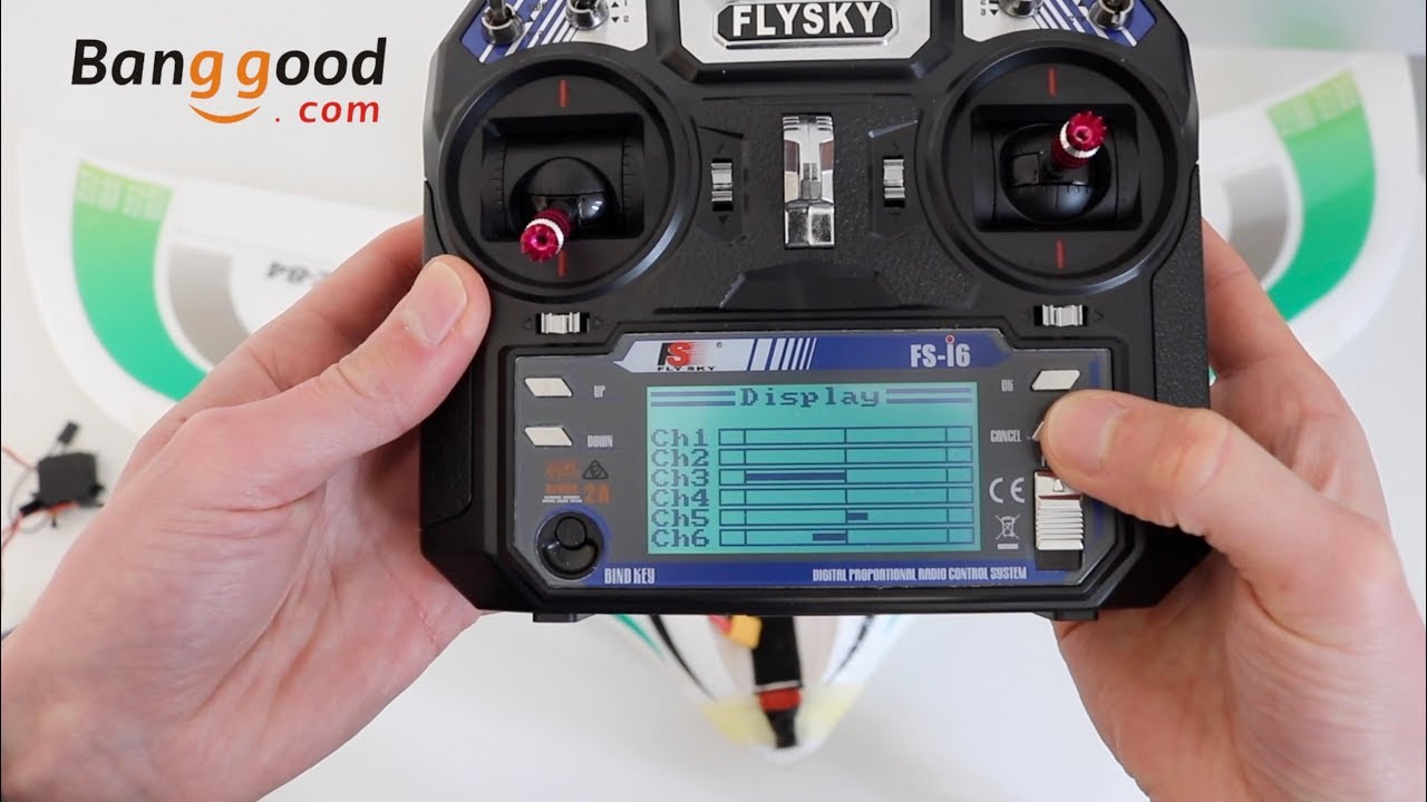 FlySky FS-i6 Radio Review & Setting up the Radio for a Flying Wing