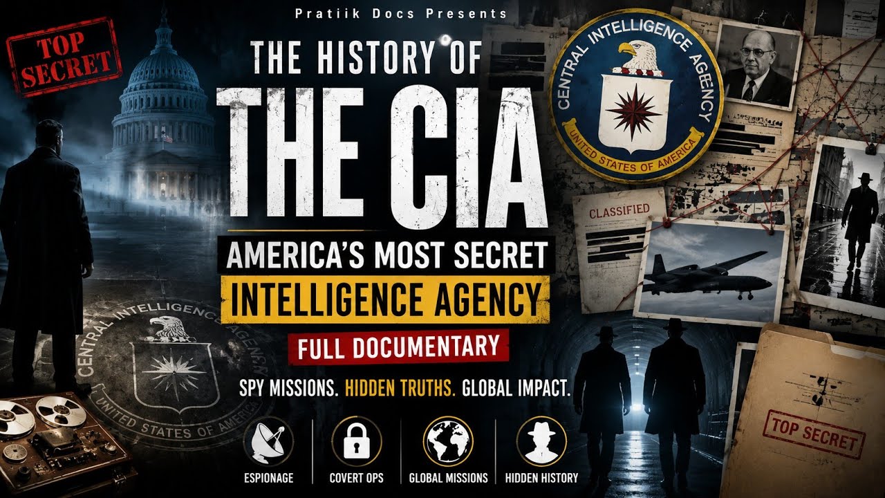 The History of the CIA: America's Most Secret Intelligence Agency | Full Documentary | Pratiik Docs