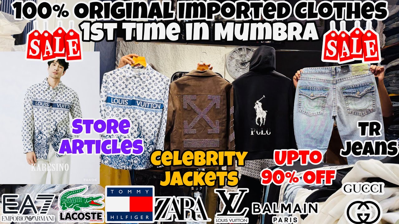 1st Time in Mumbra 🔥 | Upto 90% Off | Original Imported Jackets,Tshirts | Branded Clothes in Mumbai