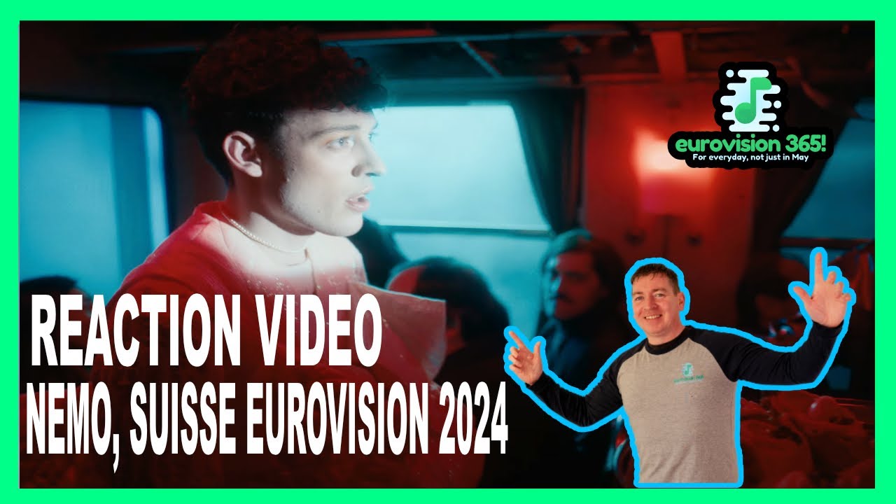 REACTION VIDEO - NEMO - THE CODE | SWITZERLAND EUROVISION 2024