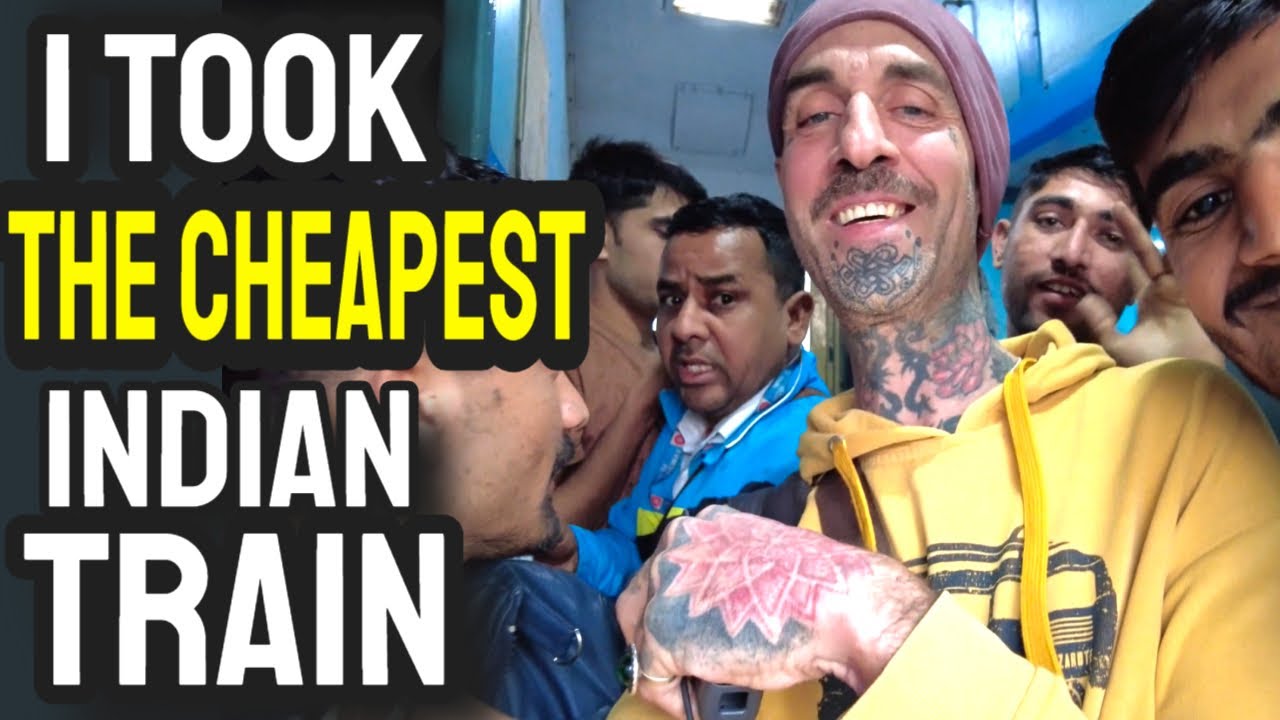 I Took the Cheapest Indian Train... What An Experience!