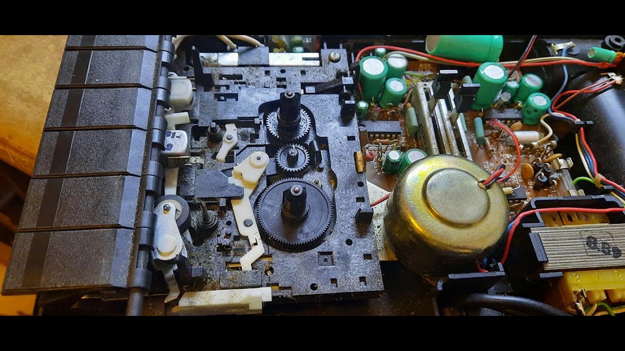 Kuba Naprawia!- Magnetofon MK250- naprawa mechanizmu