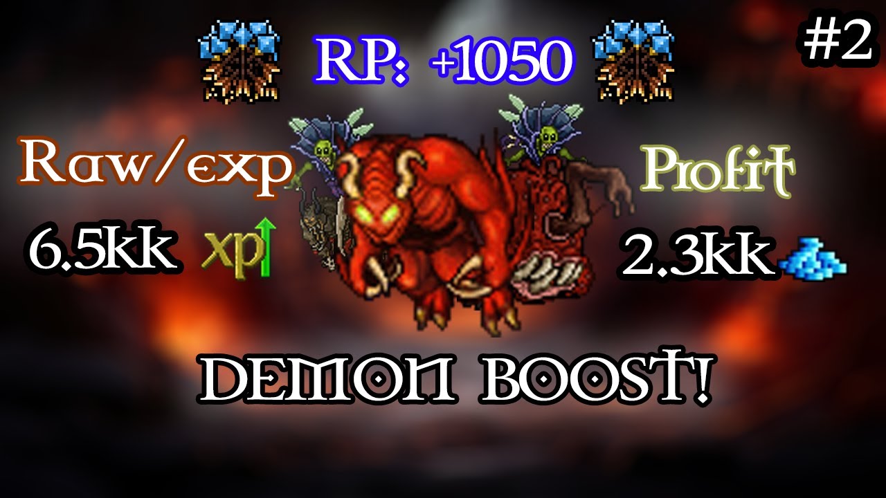 RP:1050+ FERU WAY DEEMON BOOST ! - 6.5KK RAW/2.3KK PROFIT - (HOLY AMPLIFICATION)