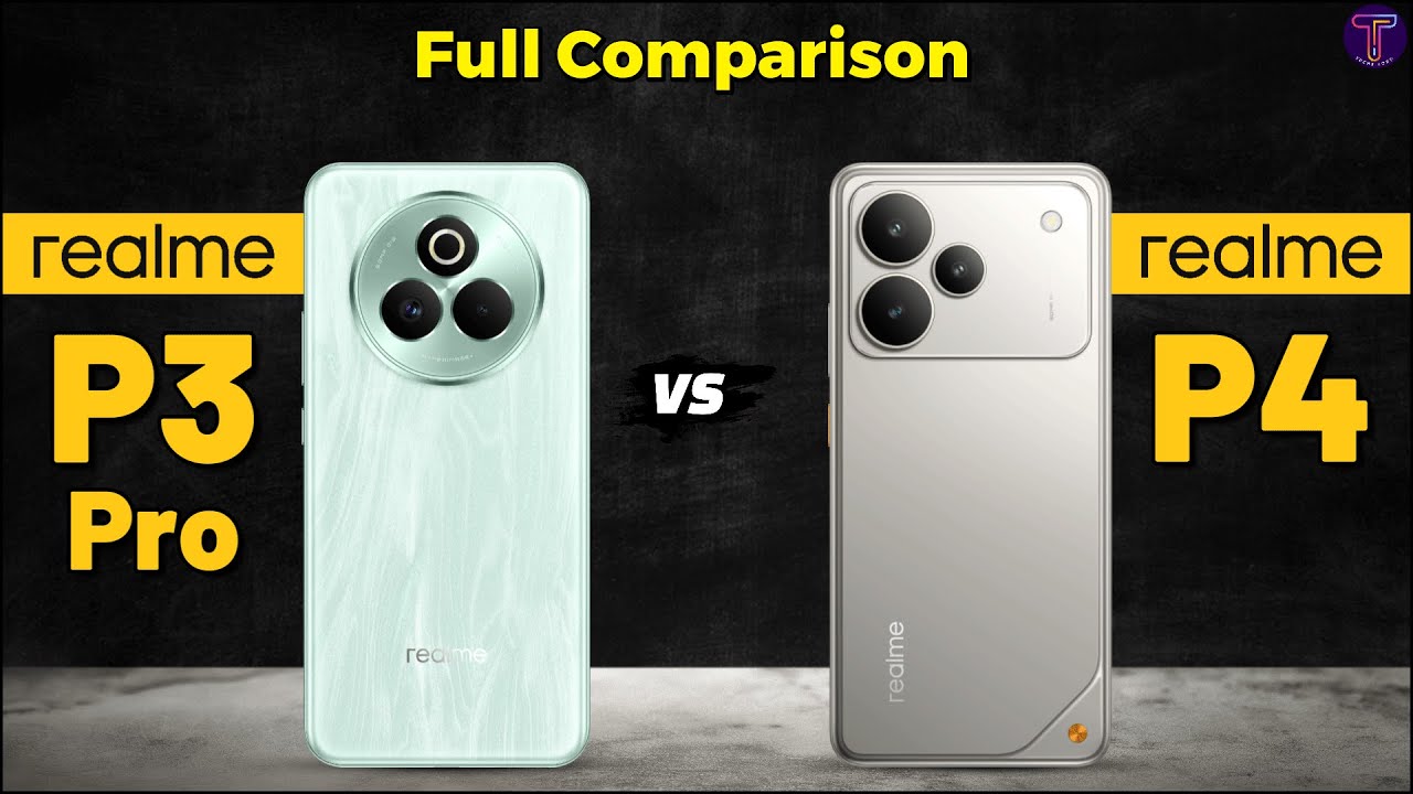 Realme P3 Pro vs Realme P4 : Full Comparison 🤔❓