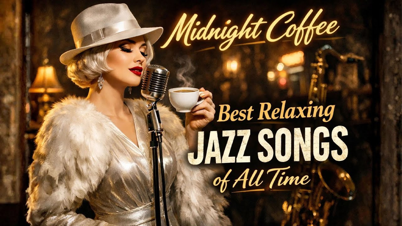 Midnight Coffee: Best Relaxing Jazz Songs of All Time 🌙