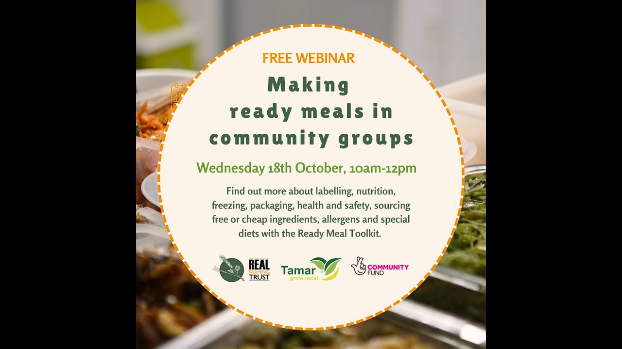 Webinar recording: Making ready meals in community groups