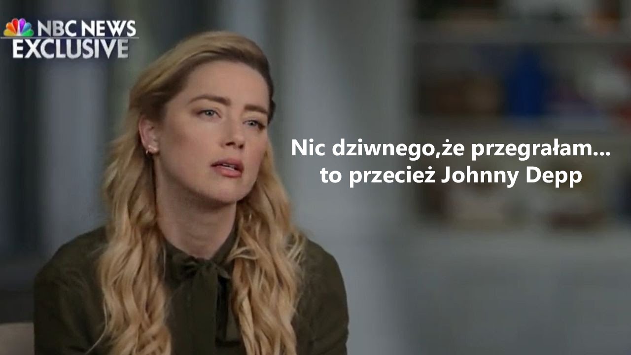 Amber przerywa milczenie! Pierwszy wywiad od werdyktu.