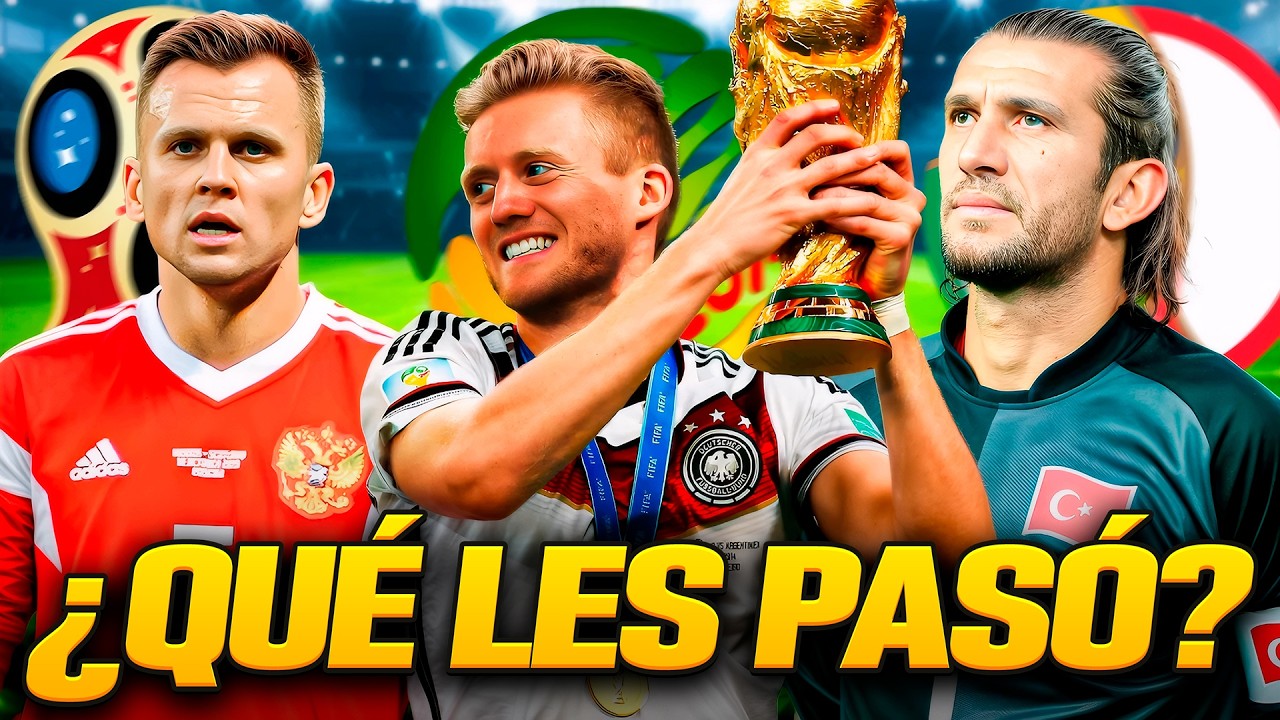15 Jugadores que la Rompieron en un Mundial y Luego Desaparecieron