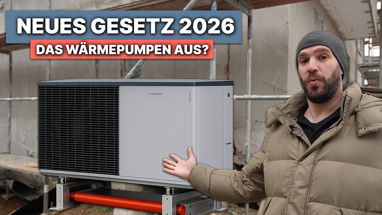 Schluss mit W&Auml;RMEPUMPEN? Dieses neue Gesetz musst du beachten!
