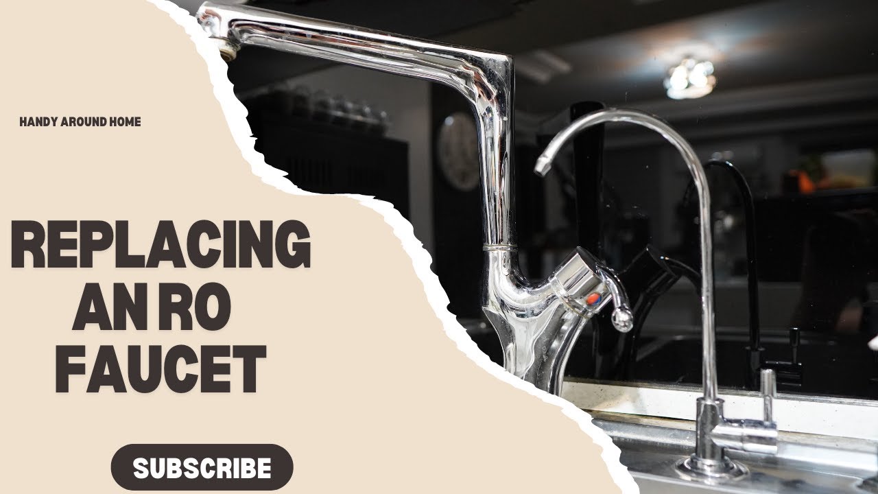 How to Replace a Leaky RO Faucet | Under-Sink Water Filter Tap Replacement