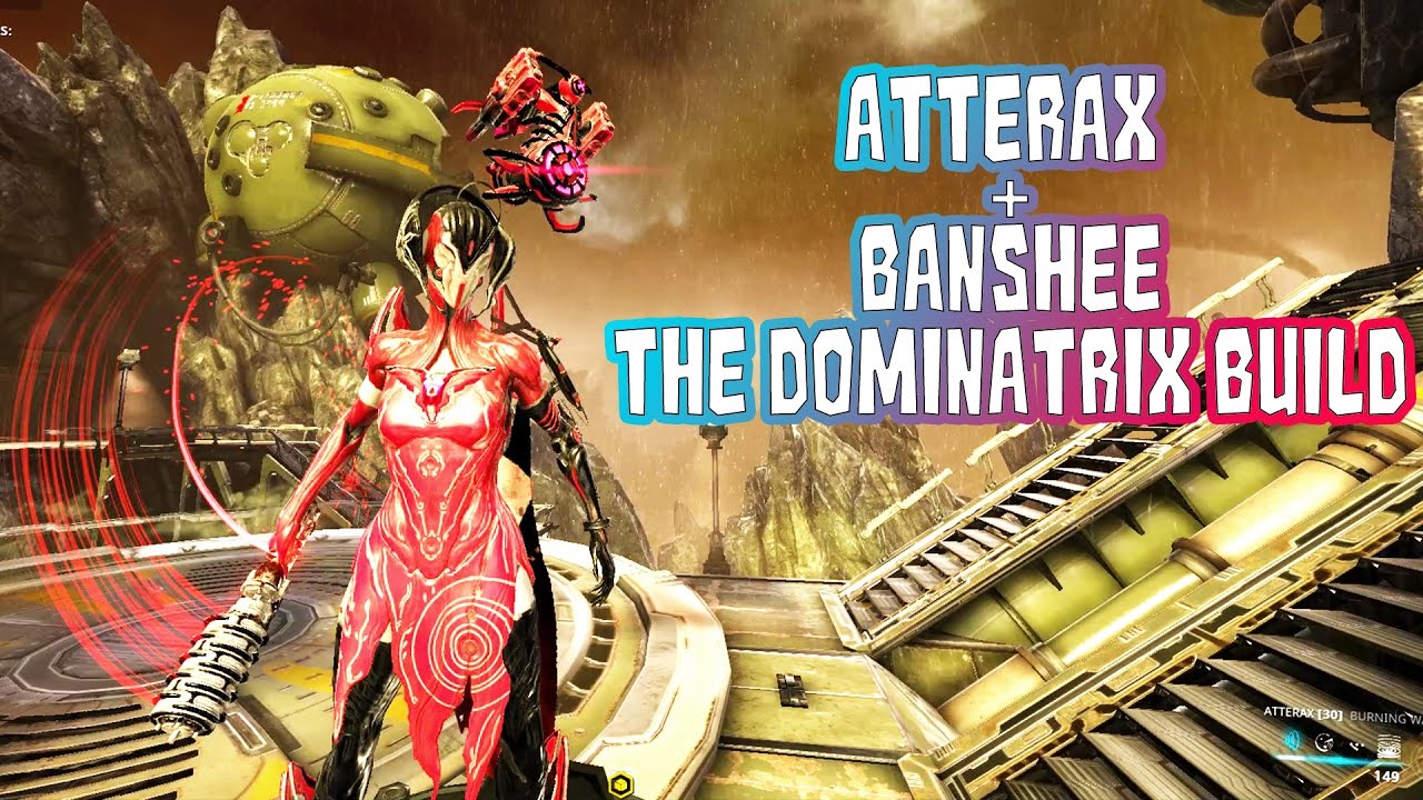 Warframe - Atterax Banshee The Dominatrix Build