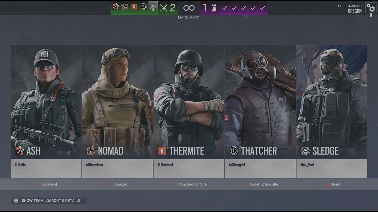 playing Siege with advanced AI