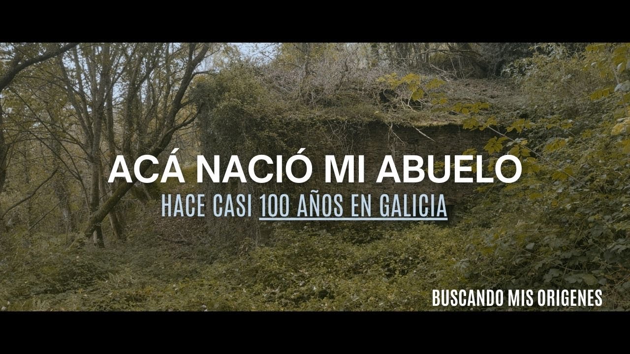 Mi abuelo: Un gallego que Emigró de Galicia a Argentina. Su casa en Lugo