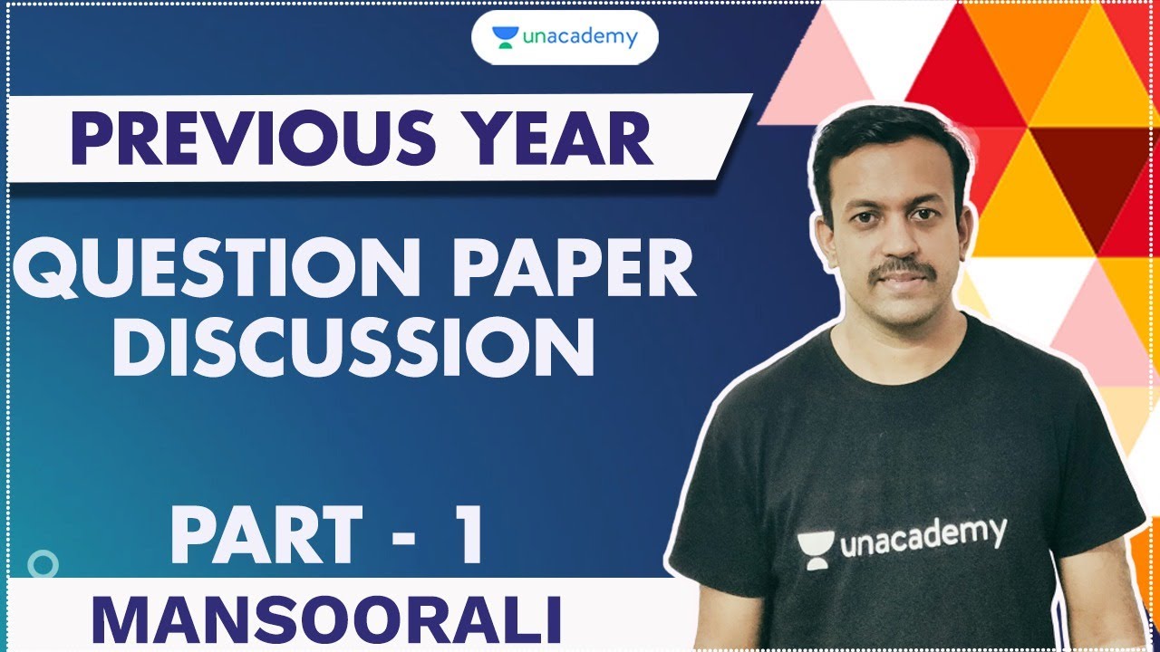 Previous Year Question Paper | Kerala PSC 2020 | Mansoorali K | Unacademy Kerala PSC