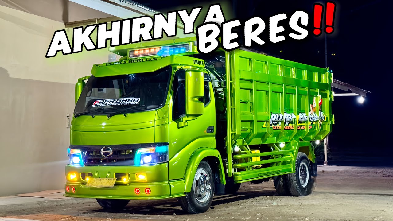 GOKIL PARAH!! PROYEK SI DUTRO HULK AKHIRNYA SELESAI❗️| HINO DUTRO FULL MODIF EPISODE 4