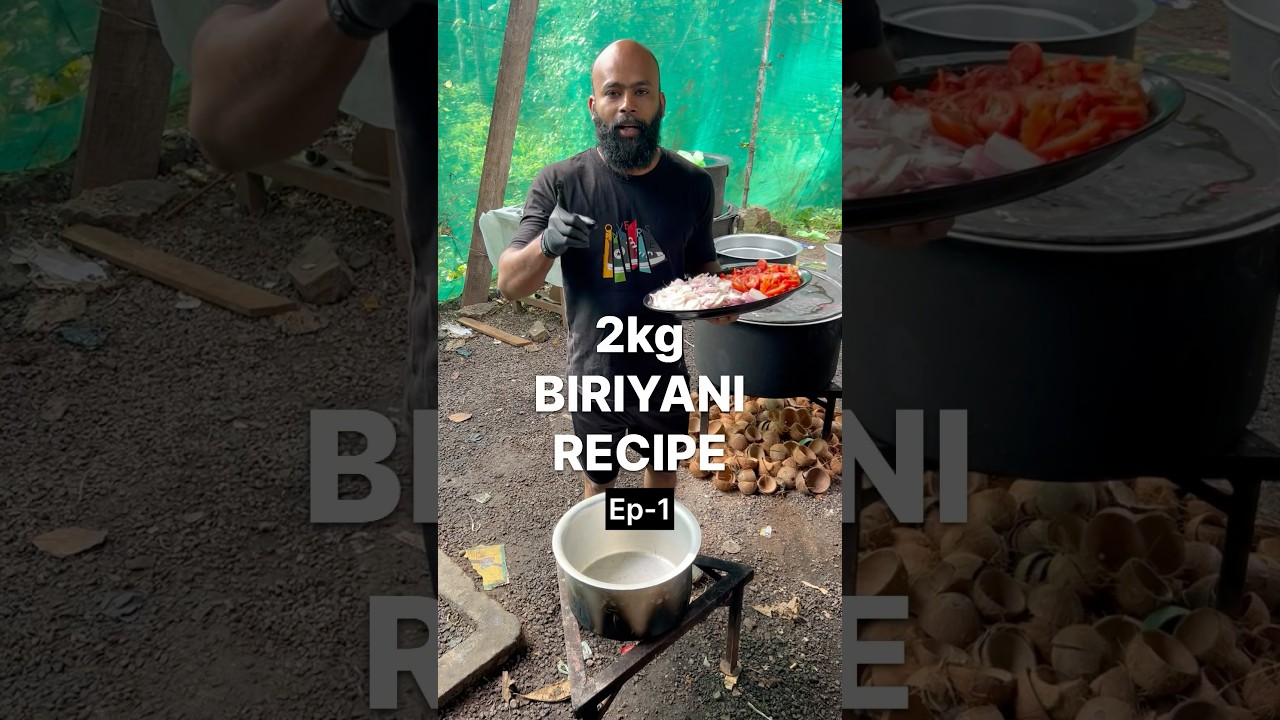 2 kg Biriyani Recipe | Ep1 #food #recipe