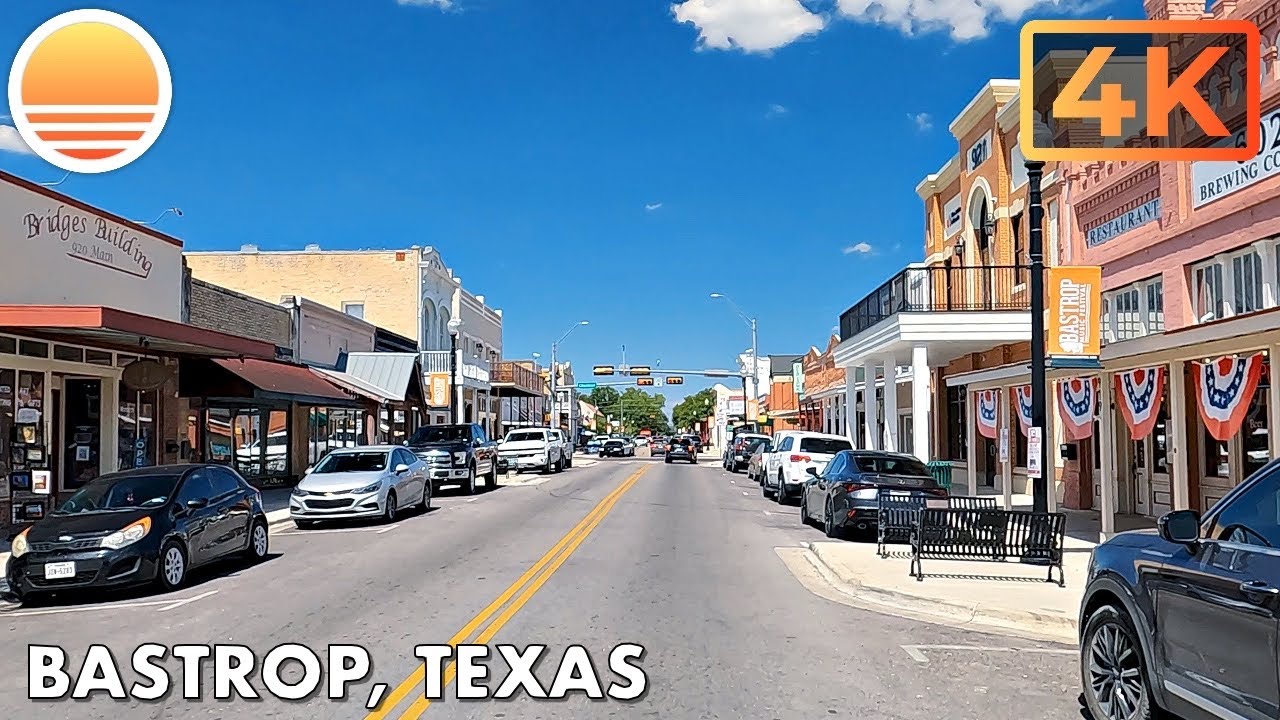 Bastrop, Texas! Drive with me.