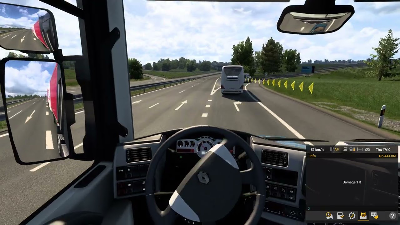 Euro Truck Simulator 2 Delivery ice cream across Lithuania (14 t) №7