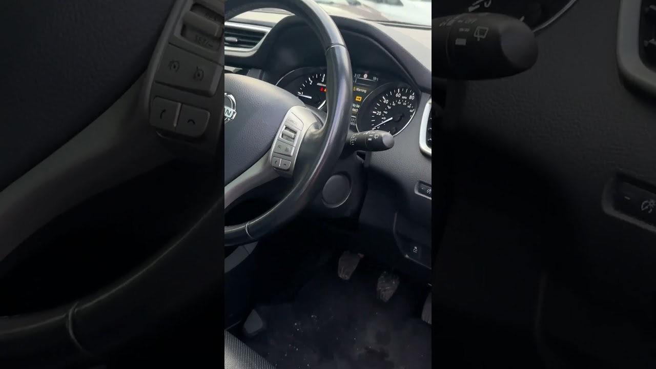 Расположение порта OBD Nissan Qashqai J11 2015 г.в.
