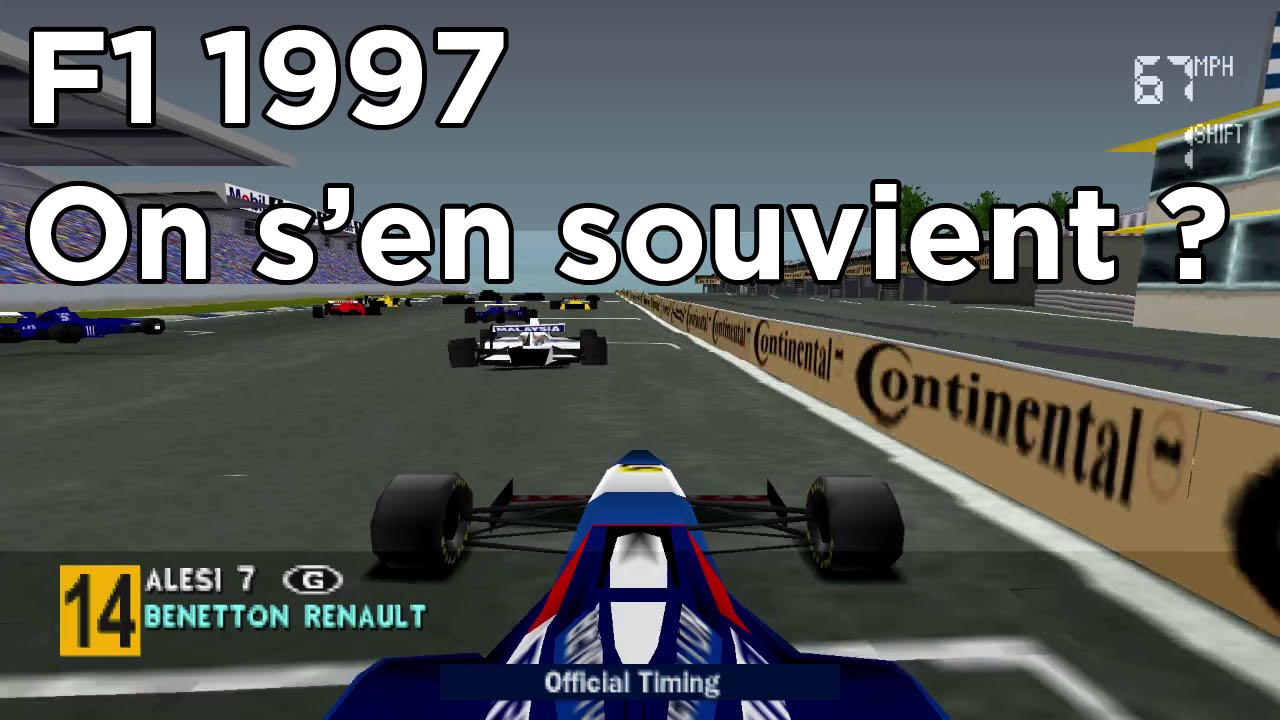 Formula One 97 - Vous en souvenez-vous ? [PlayStation 1]