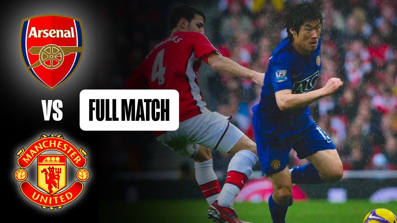 Arsenal 2-1 Manchester United | FULL MATCH | Barclay's Premier League 2008/09 Season | 8/11/2008
