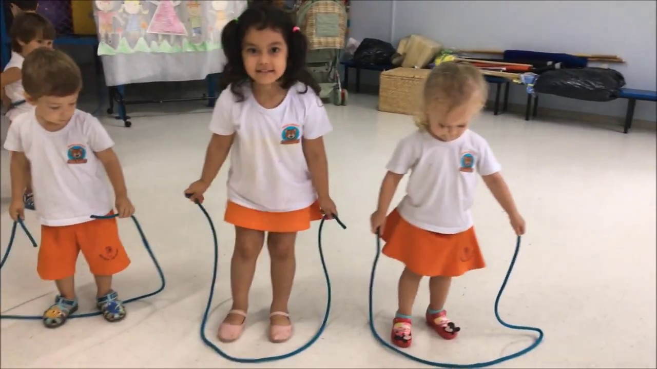 Escolinha de Ginástica 2017 - PULAR CORDA (Escola CATATAU - Campinas)