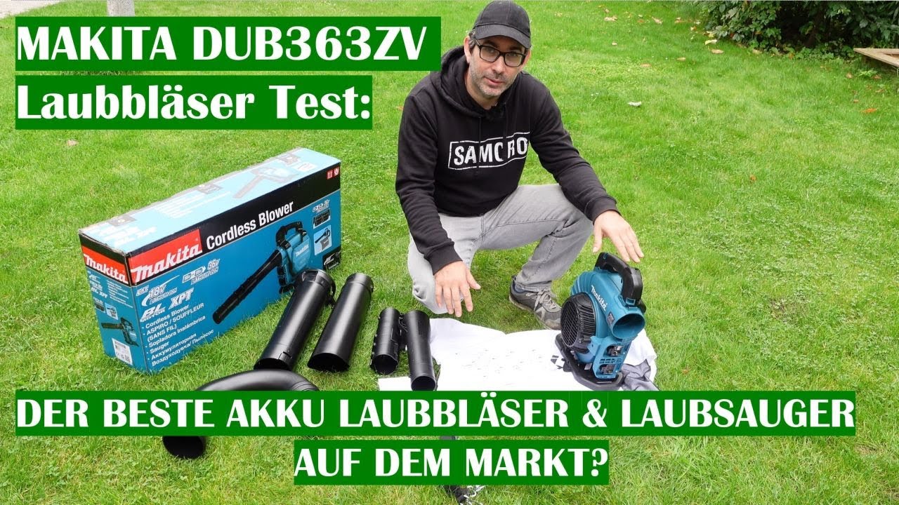MAKITA DUB363ZV im Test: DER BESTE Akku Laubbläser / Laubsauger? Meiner Erfahrungen inkl. Aufbau ✅