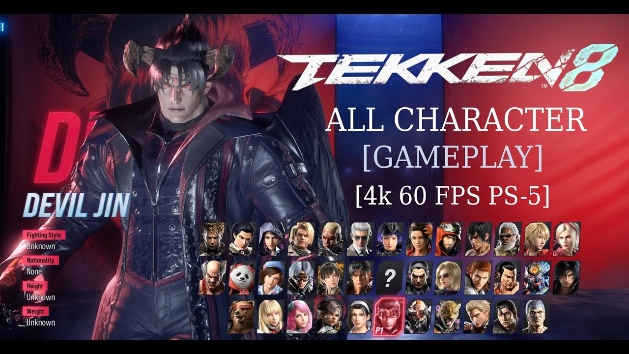 Tekken 8 | All Characters Fighting Styles & special Moves Gameplay |  #tekken8 #tekken