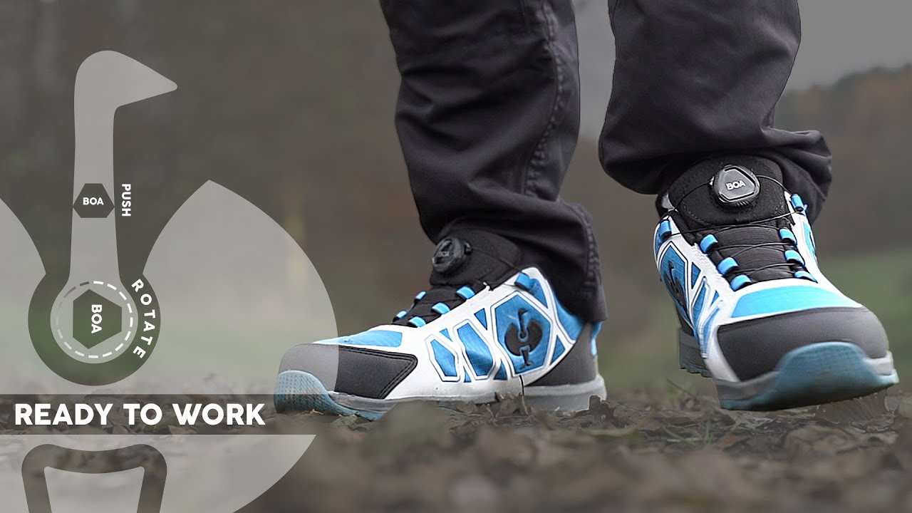 BOA FIT SYSTEM&reg;: PUSH, ROTATE and READY TO GO! ⚡