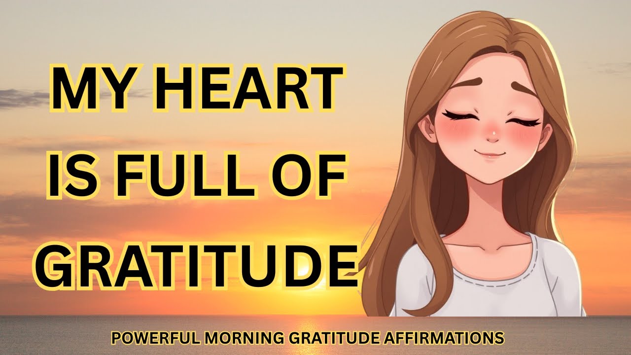 Morning Powerful Affirmations for Positivity and Gratitude