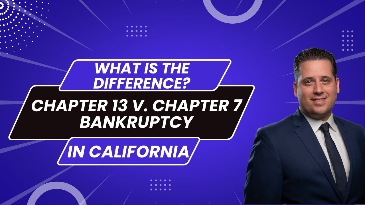 California Bankruptcy - Chapter 7 vs. Chapter 13 - Which is Better for YOU! Watch this.