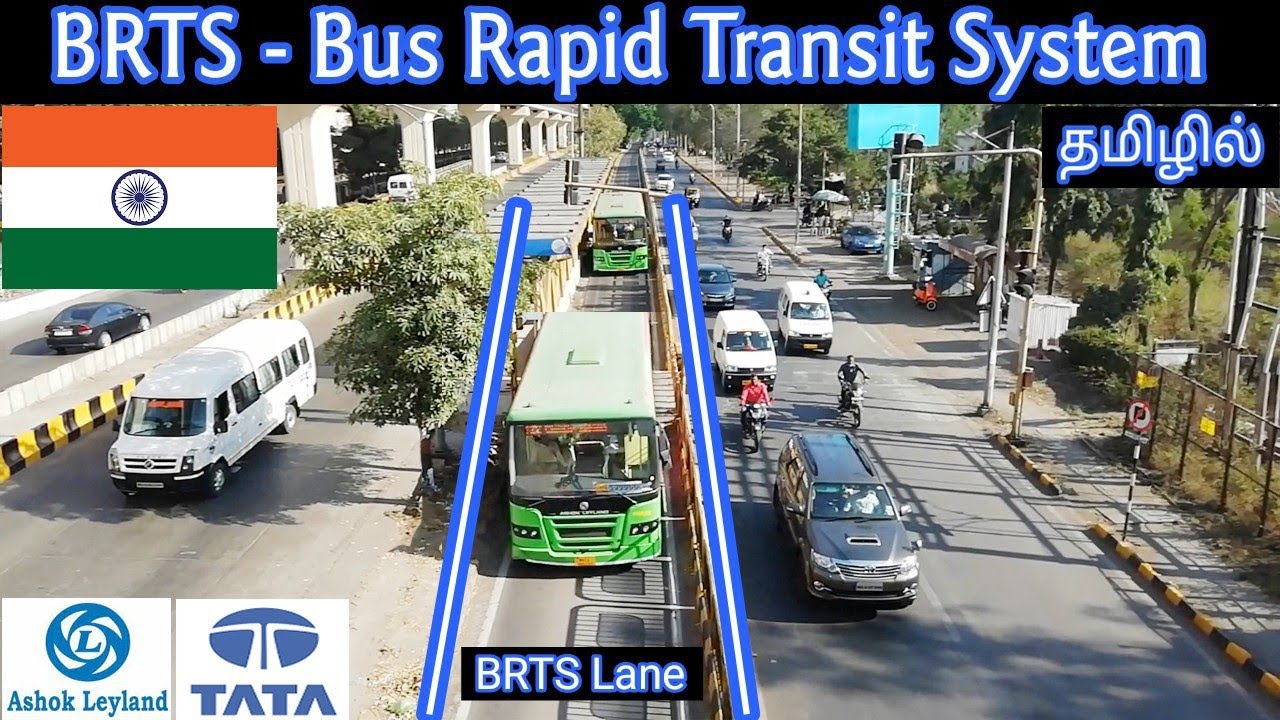 BRTS Bus Rapid Transit System in India | Ashok Leyland bus brt