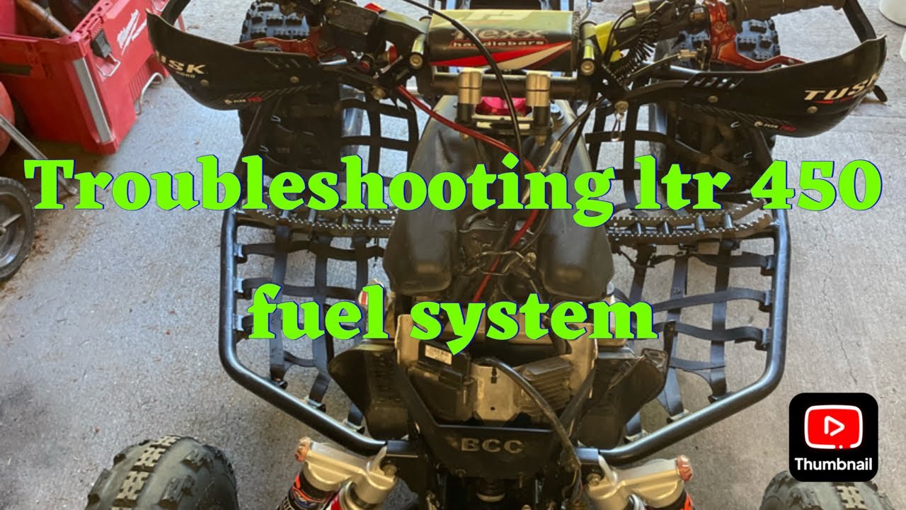 Troubleshooting ltr 450 fuel problems