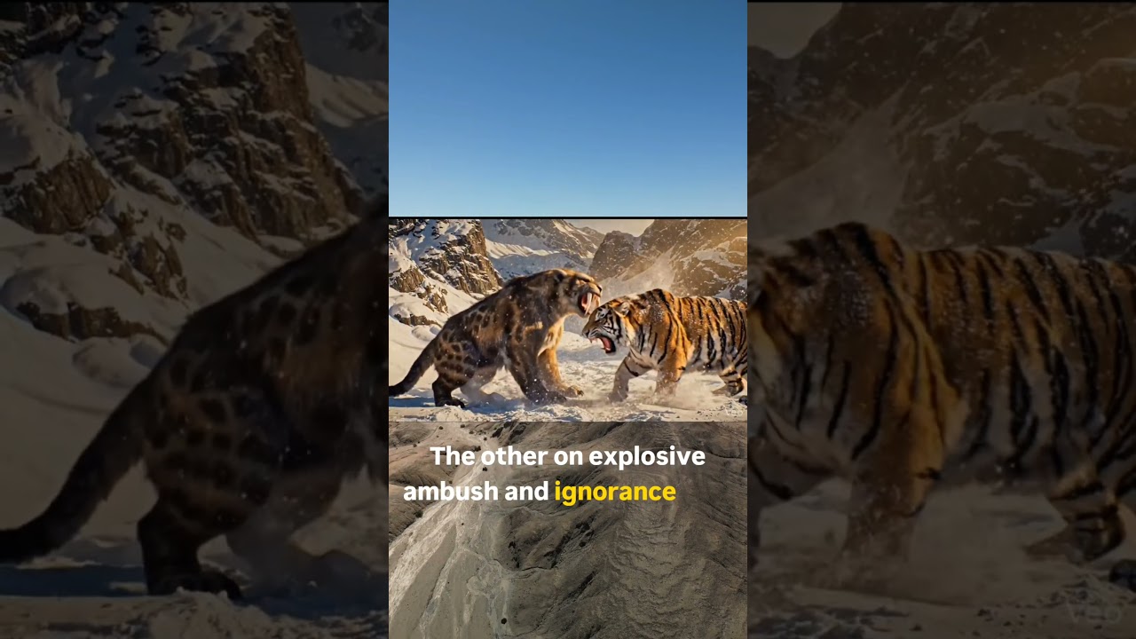 Smilodon vs Siberian Tiger Showdown | 