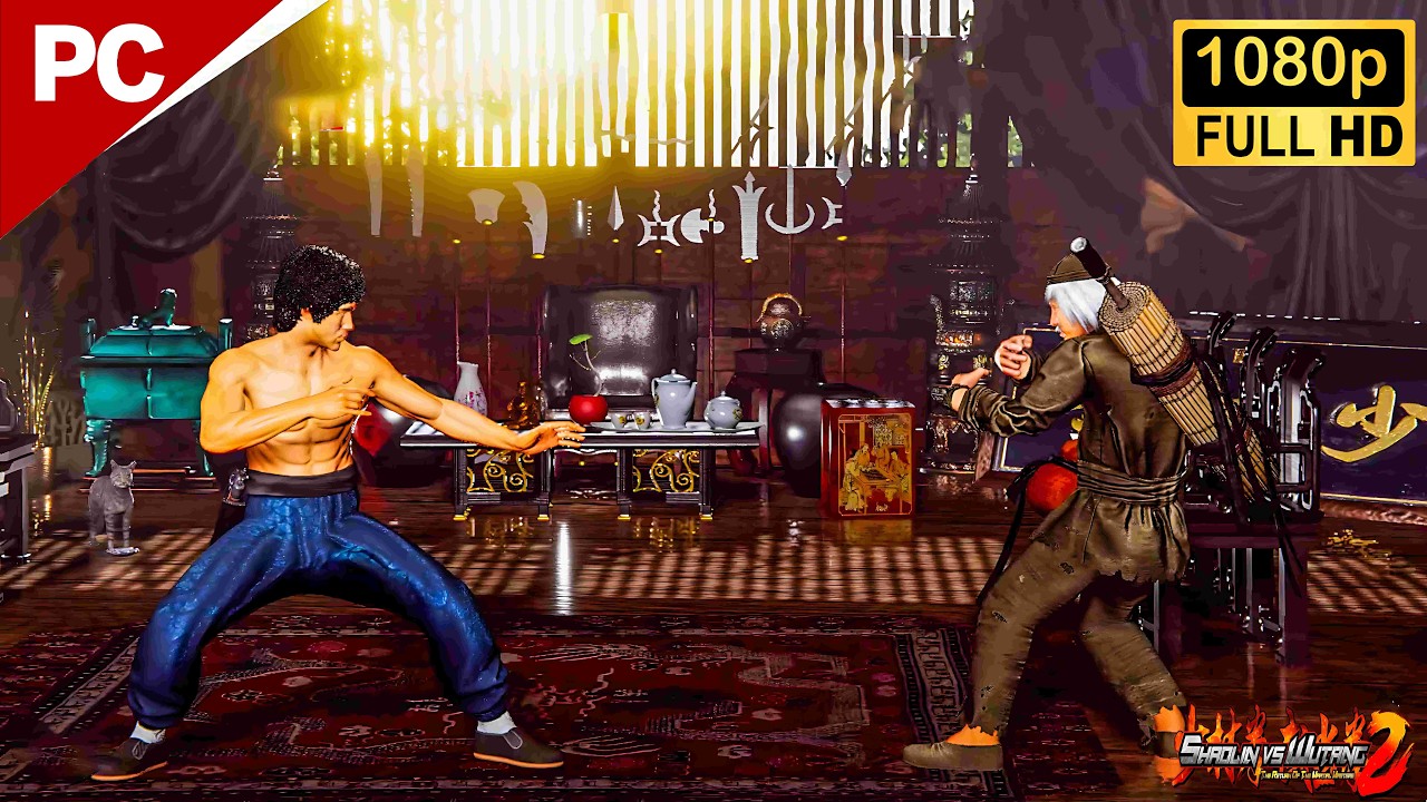 Bruce Lee vs Old Drunkard & American Karate | Shaolin VS Wutang 2 PC Gameplay
