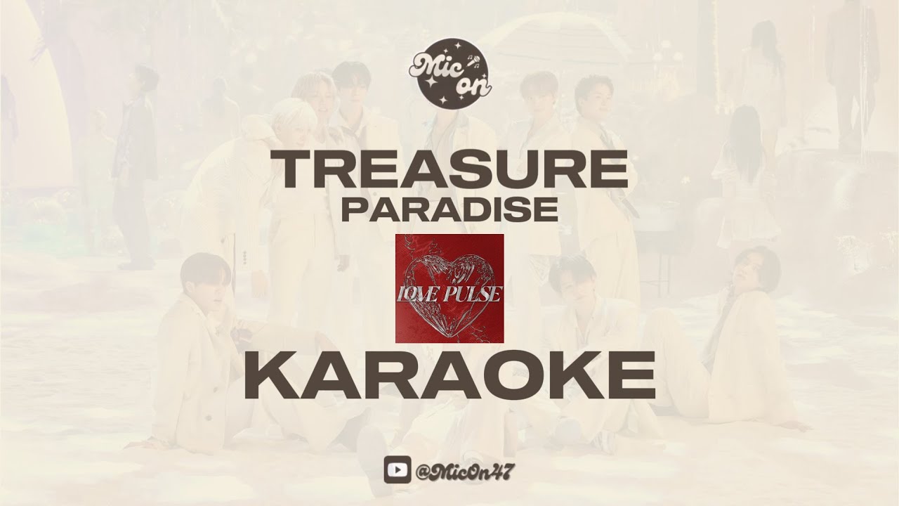 TREASURE - PARADISE - KARAOKE