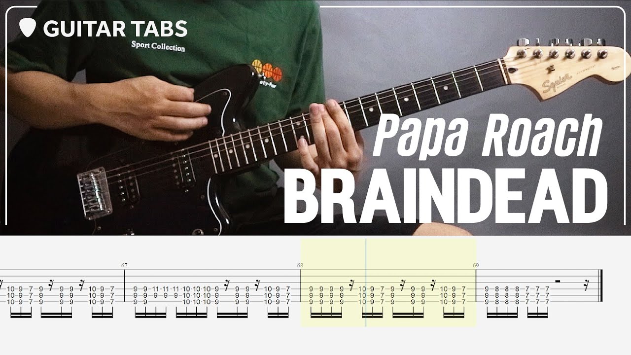 Papa Roach - Braindead | Guitar Cover with Guitar Tabs