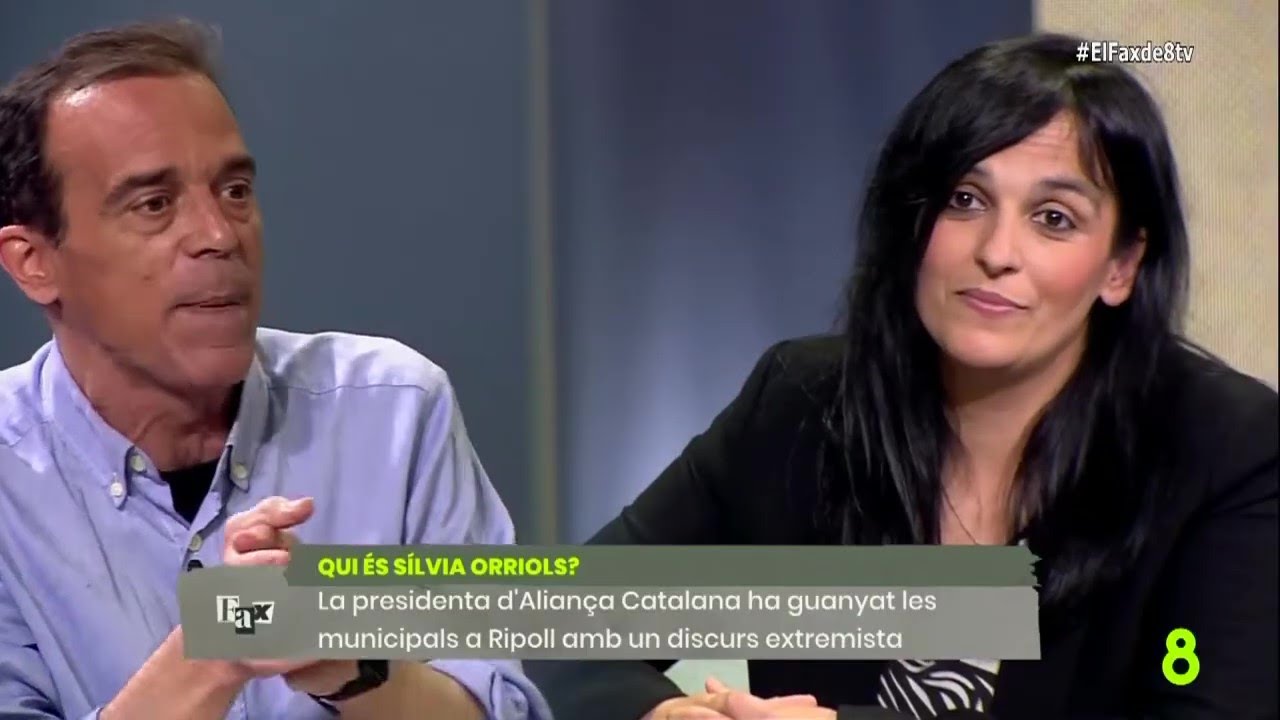 SILVIA ORRIOLS AL FAX DE 8TV