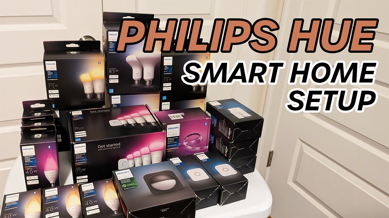 Настройка умного дома: обзор системы Philips Hue Light System | Белые и цветные лампы, светодиодн...