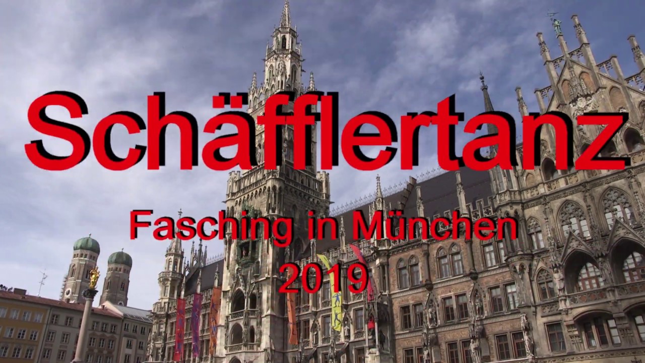 Schäfflertanz im Fasching in München 2019