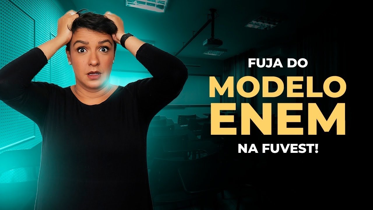 A REDAÇÃO DA FUVEST É IGUAL À DO ENEM? | Jana Rabelo