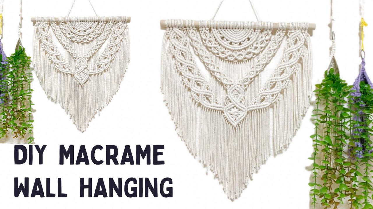 Macrame layered wall hanging | มาคราเม่แขวนผนัง | ของตกแต่งบ้าน