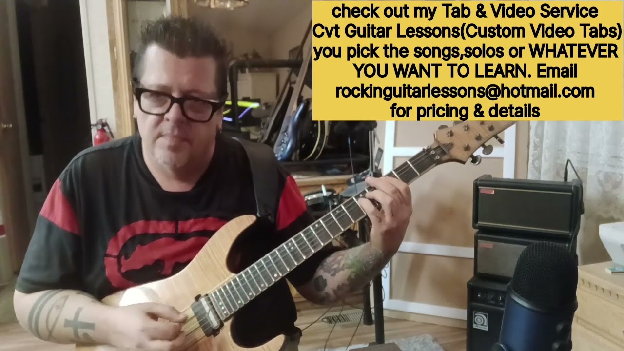 IRON MAIDEN Wrathchild Guitar Lesson
