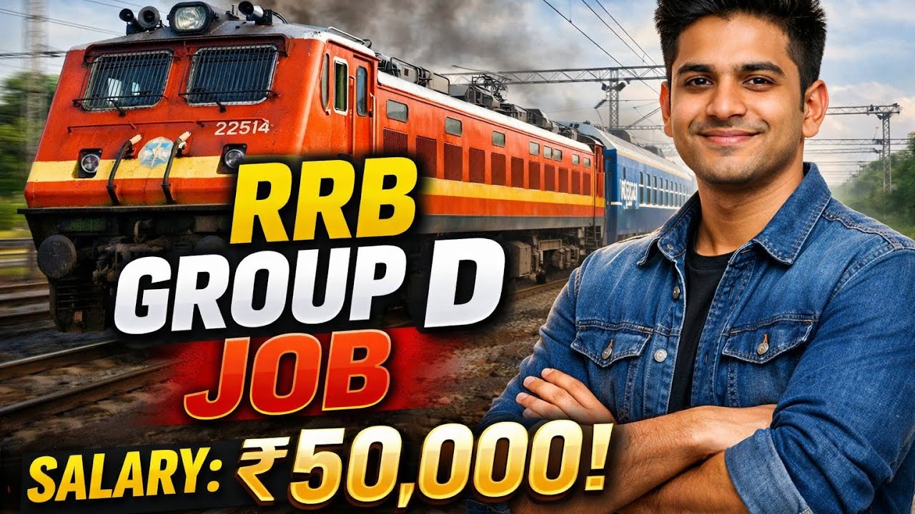 RRB group D in railway# central govt. Job # salary 45  thousands| new job vacancy # central govt